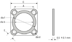 Standard Stecker-Dichtungen